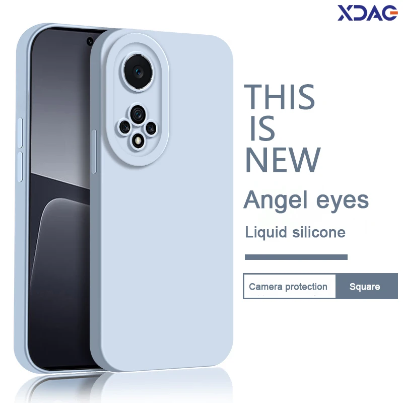 Obálka ochrany šošoviek pre Huawei Nova9 Nova8 Nova7 Nova 9 8 7 Pro Se Youth 7i 5G Simple Soft Liquid Silikone Original Puzdro telefónu