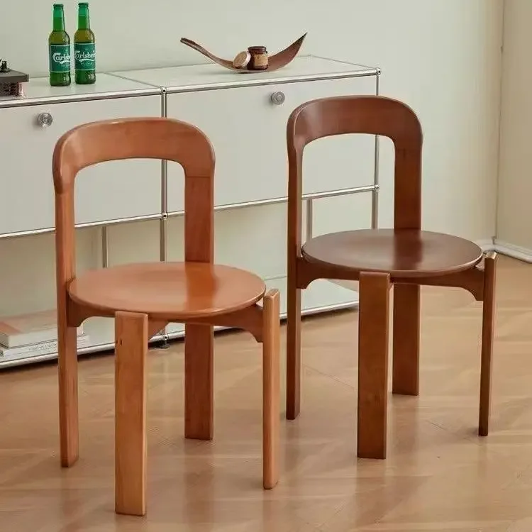 Obývacia izba drevená jedálenská stolička Domov obývacia izba minimalista