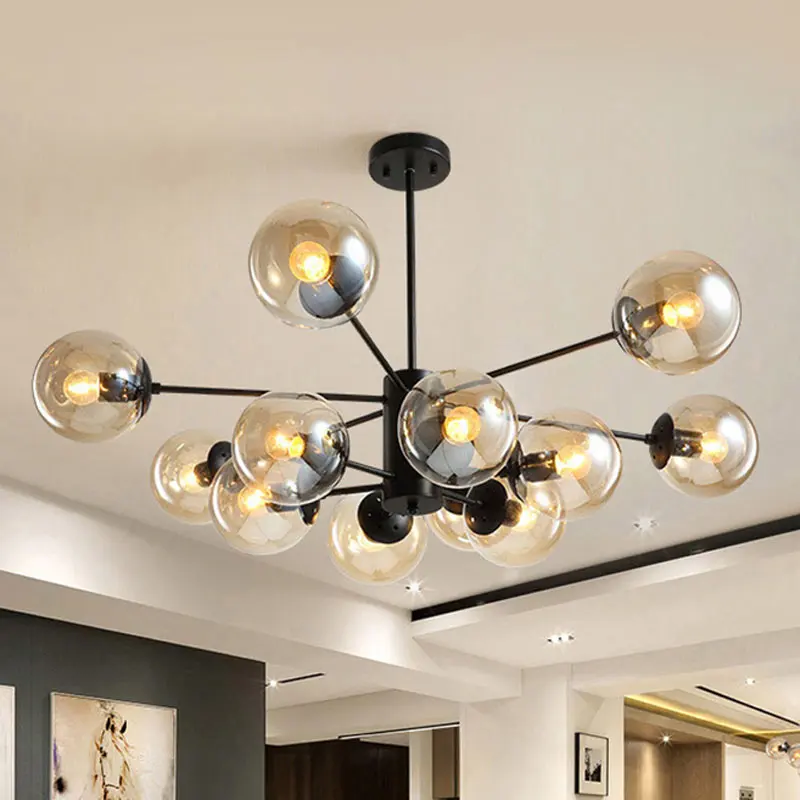 Obývacia izba lustre Nordic LED lampa