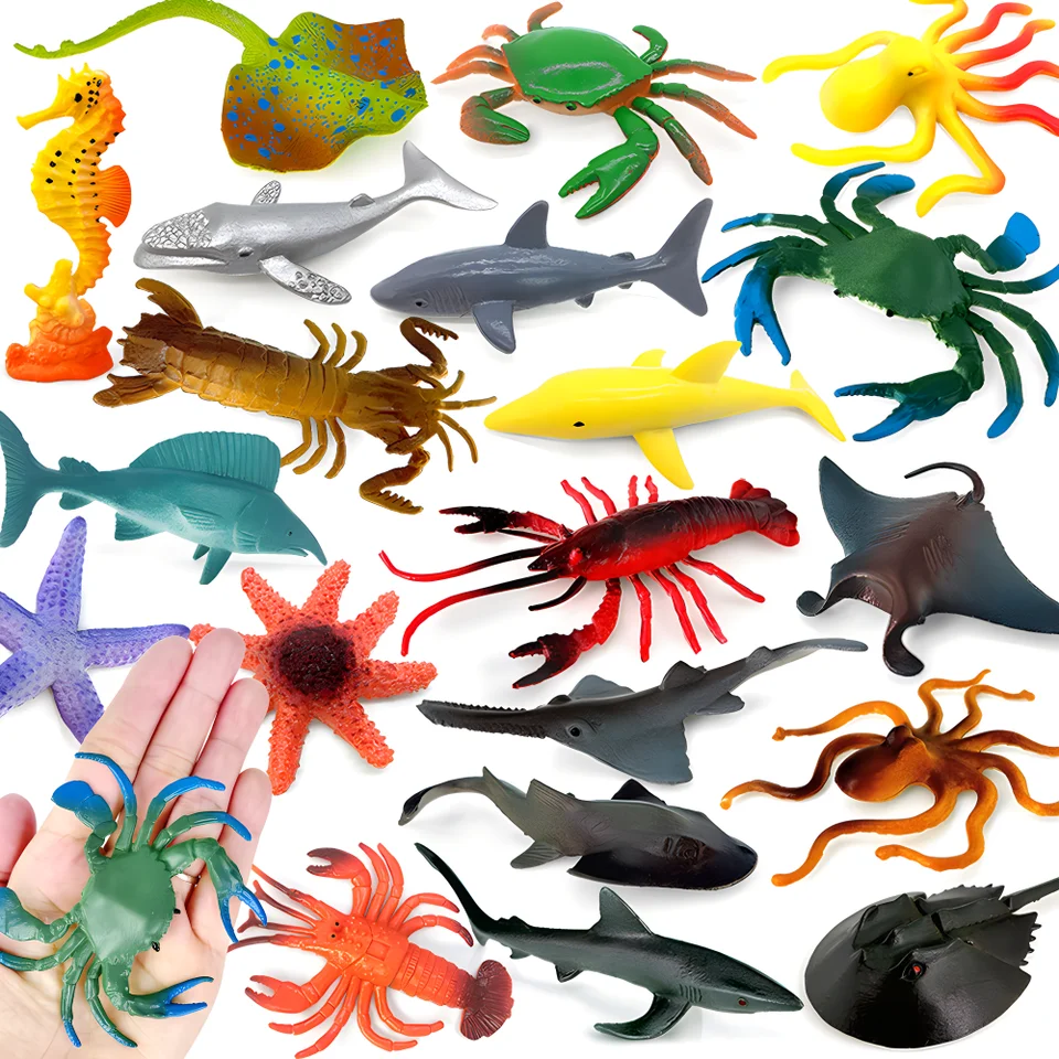 Ocean Life Set Zvieratá modelka žralok