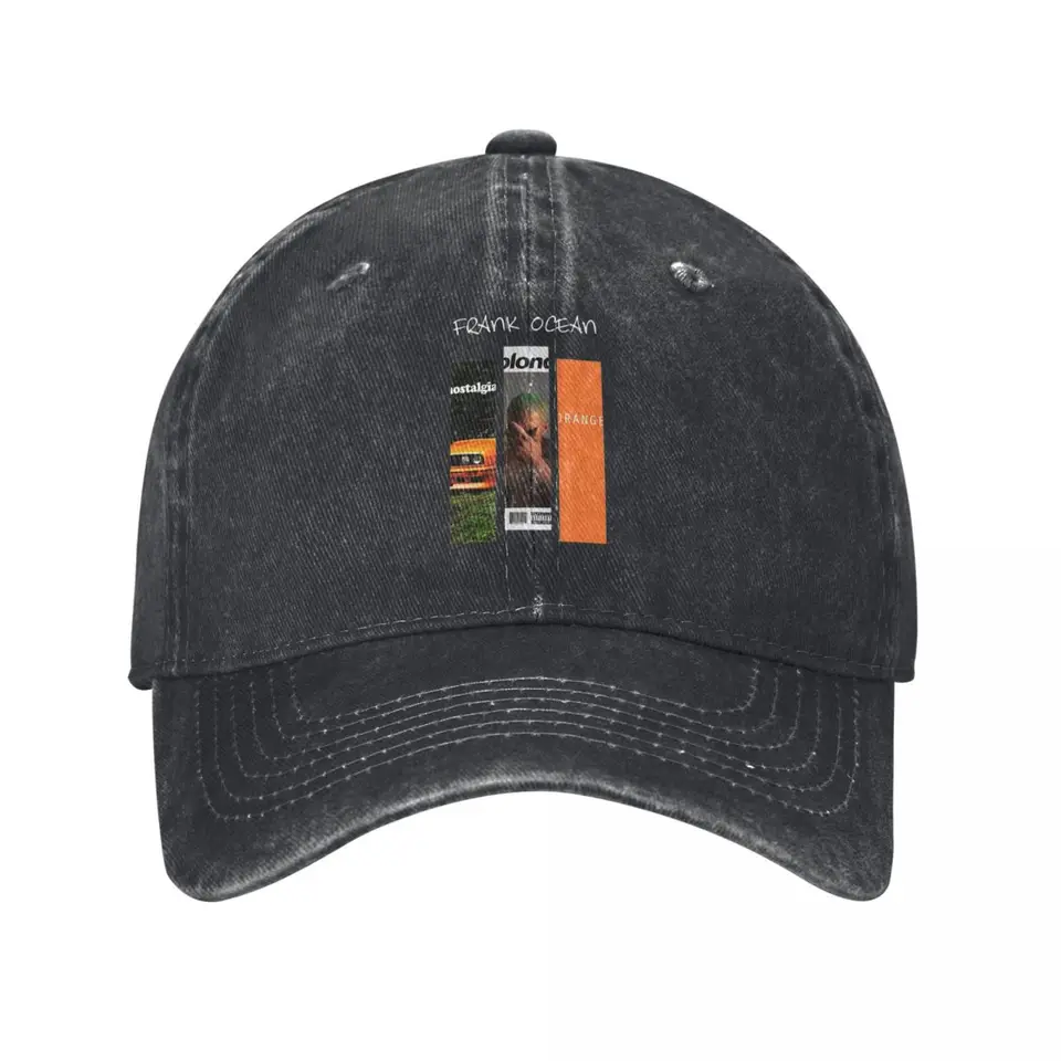 Oceans Albums Men baseball čiapky Frank Channel Orange Denim Denim Wased Hats Cap Vintage Outdoor Cotčenie darček Snapback Hat