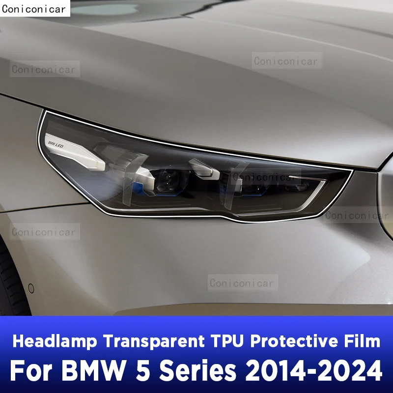 Ochrana automobilovej ochrany priehľadnej opravy Anti-Scratch Ochranný film TPU pre BMW 5 Series F10 F11 G30 G31 G60 G61 2014-2024