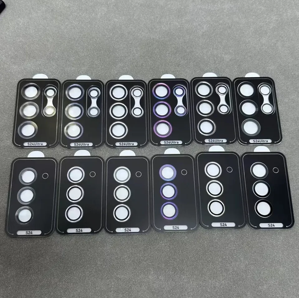 Ochrana bling šošoviek pre Samsung Galaxy S24 S23 S22 Ultra Plus A55 A54 A34 A24 A14 A14 Objektív Chrániče sklenenej kalu