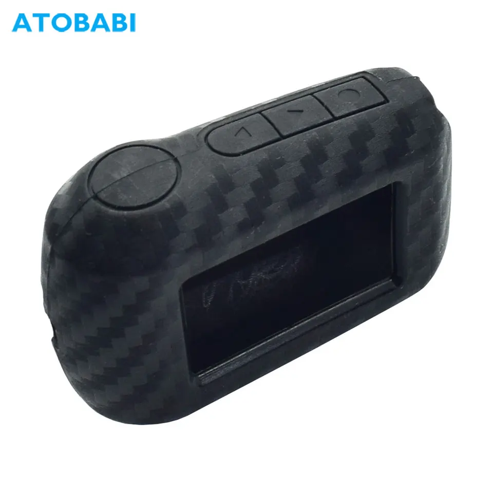 Ochrana krytu gumového vozidla pre chránič krytu Starline A62 A92 V62 Moto V63 A94 A64 T94 Dvojstranný automobil LCD LCD diaľkové ovládanie Silikónový puzdro
