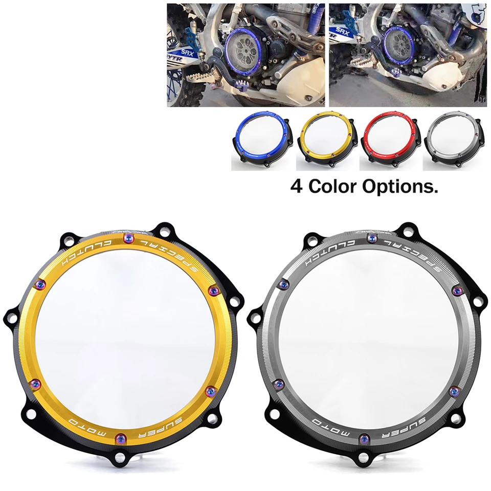 Ochrana ochrancu motora Clear Clutch pre Yamaha YZ250F WR250F 2001- 2013 2008 2009 2010 2011 2011