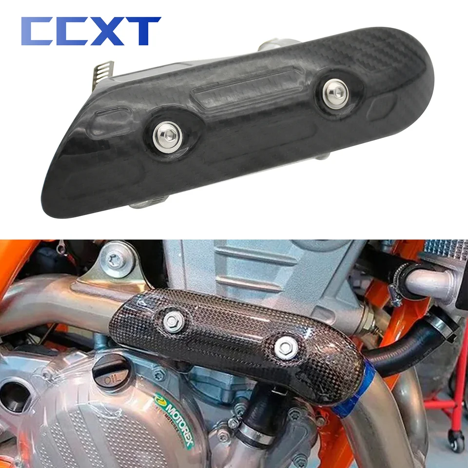 Ochrana ochranného krytu ochranného krytu s výfukovými vláknami pre motocykle pre KTM excf 4 zdvih 250 350 400 450 500 2007-2022 2023