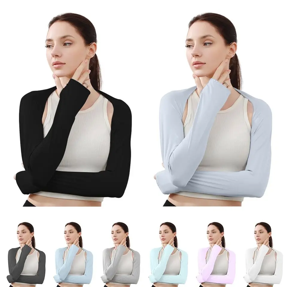 Ochrana pred slnkom Raglan Rukáv plážový uterák Up Kimono Mardigans ľadové rukávy klimatizované tričko s otvorenými krytmi leto
