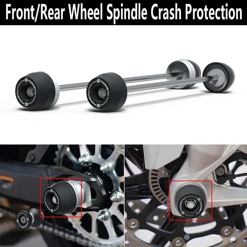 Ochrana predného zadného kolesa vretena pre Ducati Multistrada 950 950S/1200 ENDURO/1200 ENDURO PRO/1260 ENDURO PRO 2016-2021