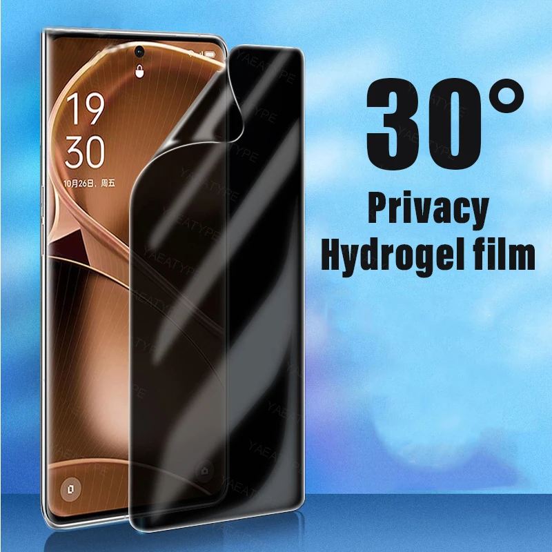 Ochrana protivzdušného filmu pre ochranu súkromia pre chránič obrazovky Anti-Spy pre Xiaomi 2 8 Lite A1 5x 5S 8 11 Ultra 4 Redmi Note 6 5 Pro 4a Go y3