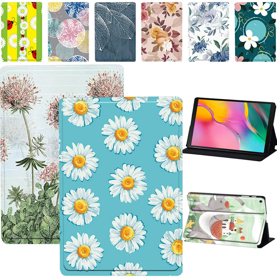 Ochrana tabliet pre ochranné kože pre tablu Samsung Galaxy Tab S6 Lite10.4 Tab S5E T720 Tlač PAUSE PUST TAR