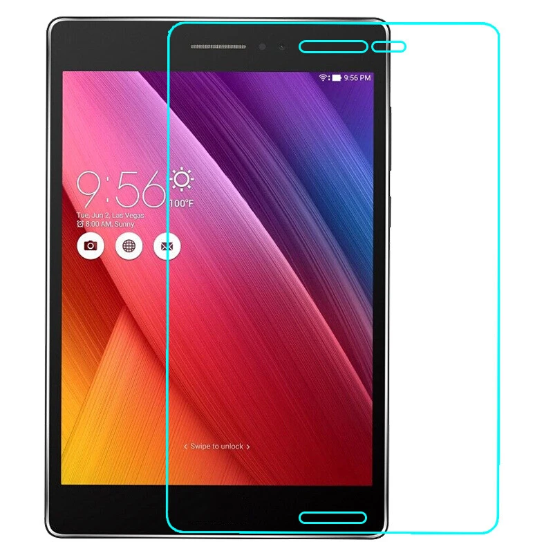 Ochranná obrazovka s temperovaným skleneným pre chránič ASUS Zenpad S Z580 Z580CA Z580C 8 -palcový ochranný film Tablet