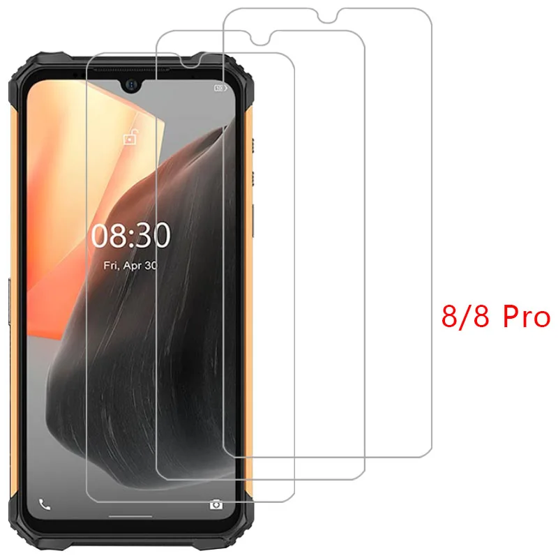 Ochranná obrazovka Temperované sklo pre Ulefone Armor 8 Pro Puzdro na telefón na Armor8 Armor8pro 8pro zadný kryt 360 8case Procease