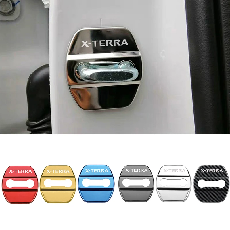 Ochranné nálepky odolné voči nálepkám 4ks/set automobilu pre dvere automobilu pre Nissan X-Terra 18-20