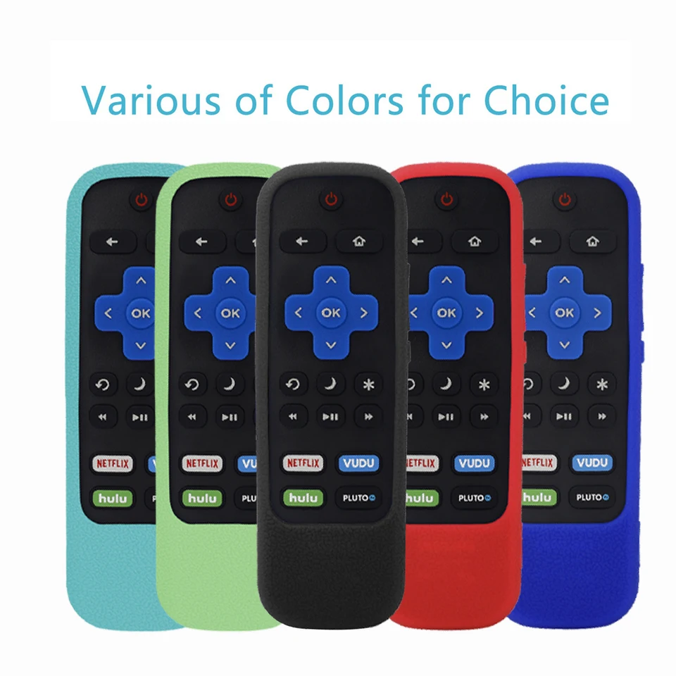Ochranné puzdro pre TCL Roku TV Paria Stick 3600r 3800/3900 Diaľkový ovládač Silikónový kryt Shock Proof Skin Proti-Slip