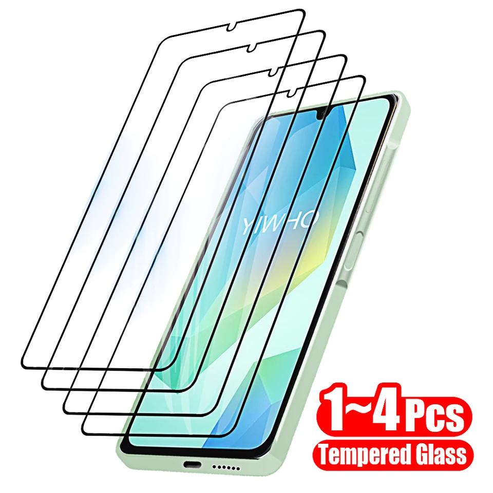 Ochranné sklo 1-4ks pre Samsung A16 A36 5G A55 A54 A34 A24 A35 A25 A15 4G Temperted Screen Screen Screen na Galaxy A53 A73 A33