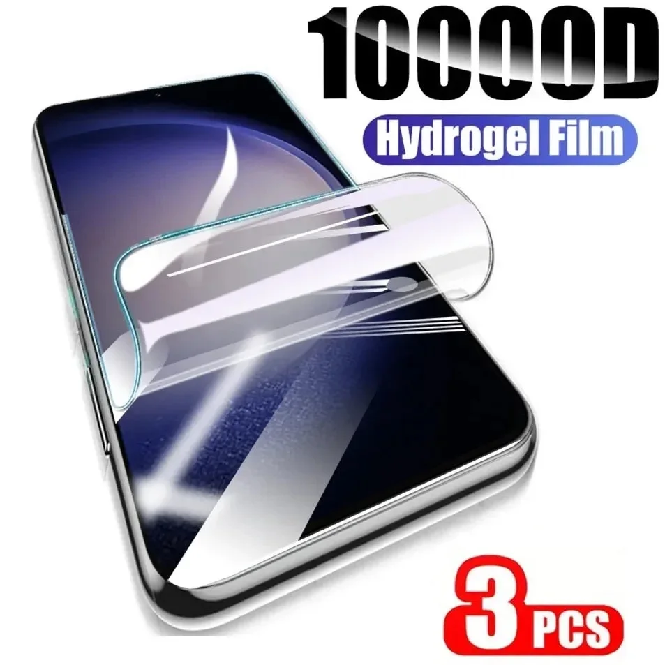 Ochranný film 3ks pre Huawei P30 Lite P40 P20 Pro Hydrogel Film pre Huawei P8 P9 P10 Lite 2017 Chrániče obrazovky
