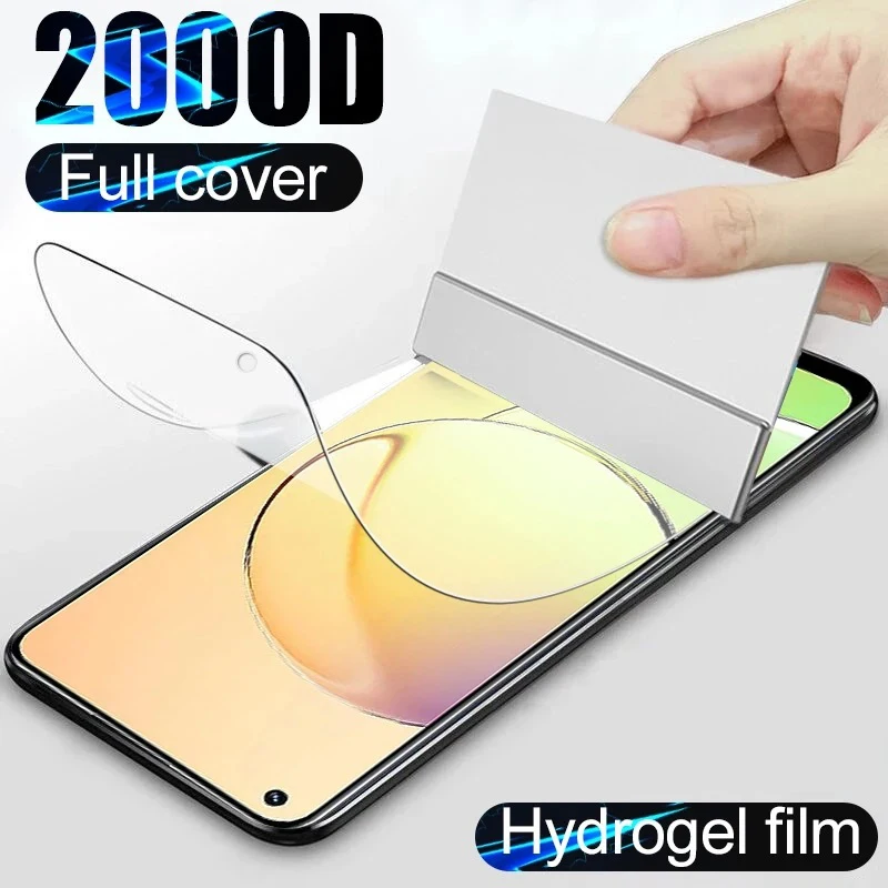 Ochranný film pre Realme 10 Hydrogel Film pre Realme GT Neo 5 3 2 3T Protect Screen Screen pre Realmi 10 9 8 Pro 10S 9i 8i Film