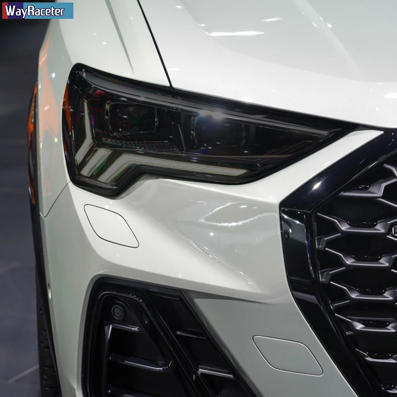 Ochranný film s svetlometom automobilu Taillight Transparent Black TPU Sticker pre Audi Q3 F3 RSQ3 Sportback 2019-On Adsessories