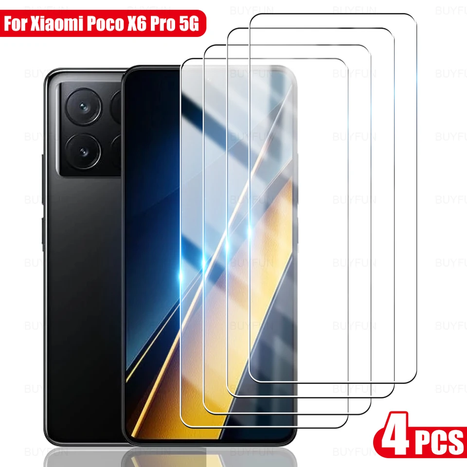 Ochranný film s temperovaným sklom pre Xiaomi Poco X6 Pro 5G XIOMI POCOX6 X6PRO SCREET SCREET XAOMI POoko POCCO POXO X 6 6PRO