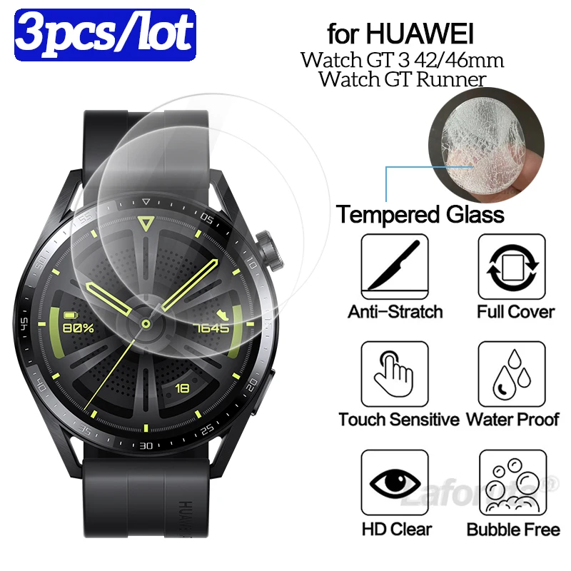 Ochranný film Tempered Glass pre Huawei Watch GT 3 GT2 46 mm GT Runner Watch 3 Pro Protector Screen For Honor Watch GS Pro