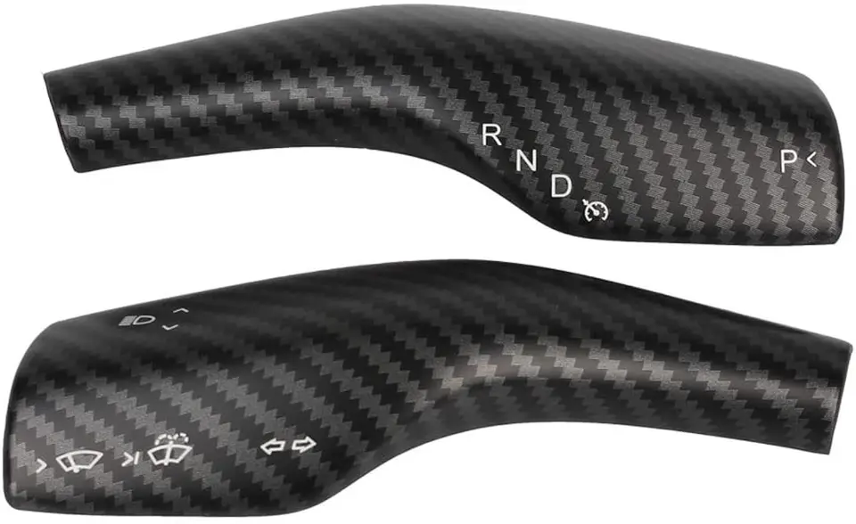Ochranný kryt na posun gombíka na posun gombíka Matte Carbon Fiber Automotive