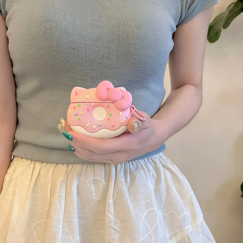 Ochranný kryt pre slúchadlá CAT UCE SIFLEPLE OCHRANA Vyrobený zo silikónového materiálu Vhodné AirPods 1/2/3/Pro/Pro2 Ochranné puzdro pre slúchadlá