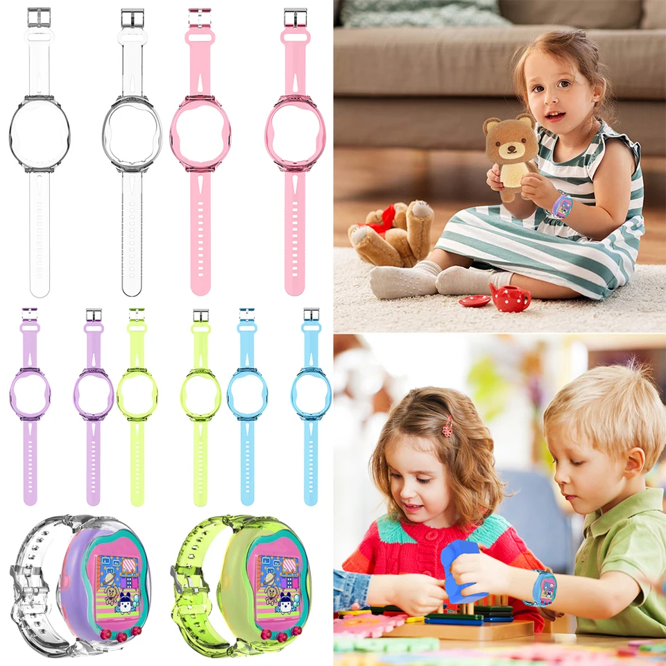 Ochranný kryt proti náramku proti náramku TPU pre Tamagotchi Uni Washable Chráni