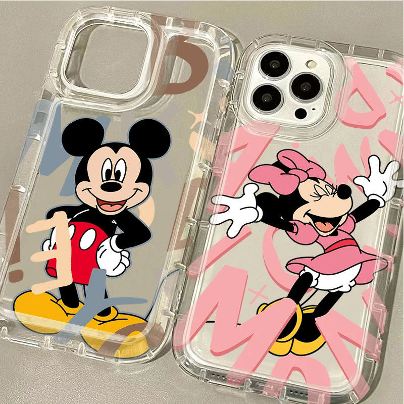 Ochranný puzdro Disney Mickey Minnie Mouse pre Huawei P30 P30 P50 P60 Pro Honor 100 90 80 70 60 50 X9 X9A X8 X5 Magic5 Magic 5