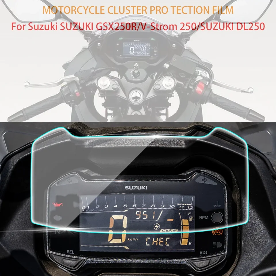 Ochranta pre ochranu dashboardu pre prístrojovú schránku pre Suzuki GSX250R DL250 V-Strom DL V Strom 250 GSX 250R Príslušenstvo Časť