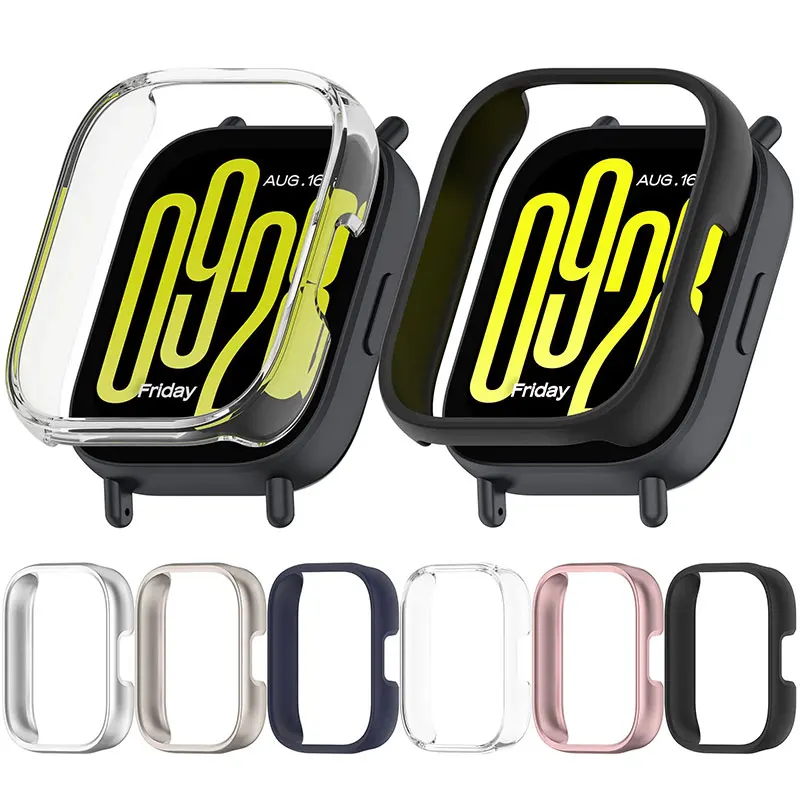 Ochranta s dutou obrazovky pre Xiaomi Redmi Watch 5 Aktívne príslušenstvo Smartwatch PC Bumper Ochranný kryt pre Redmi 5Act
