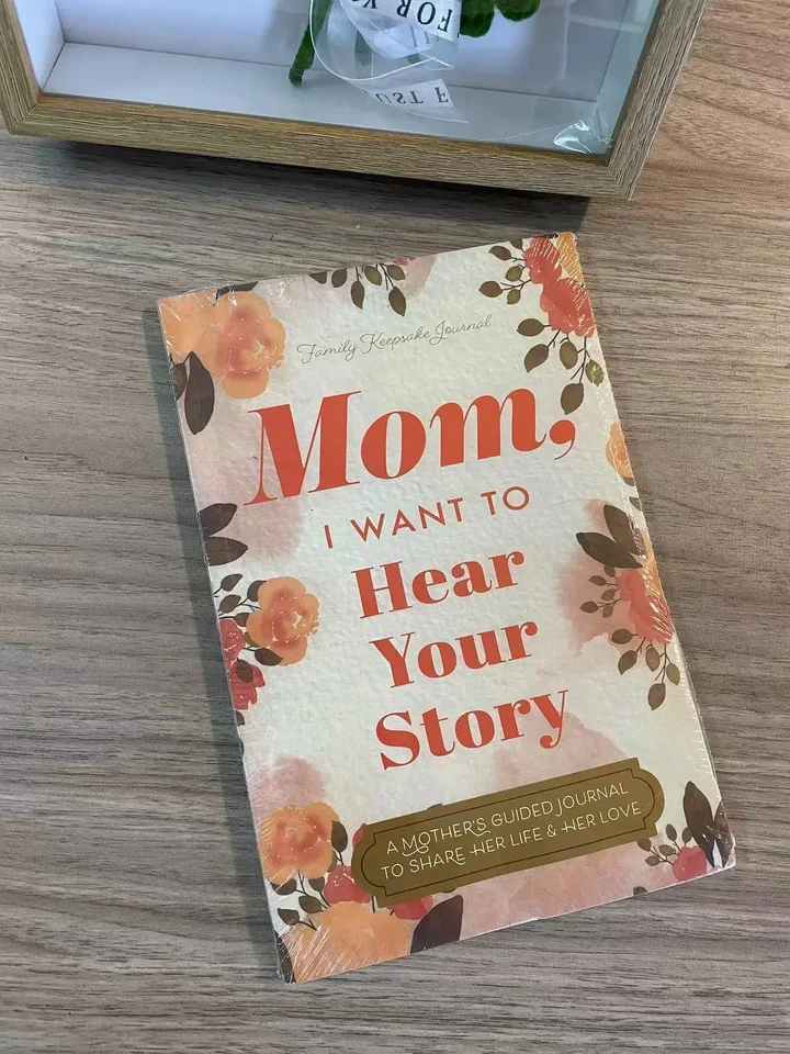 Ocko/mama Chcem počuť váš príbehový denník Sprievodný denník viacúčelové časopisy Kniha Prenosná notebook School Rodičia