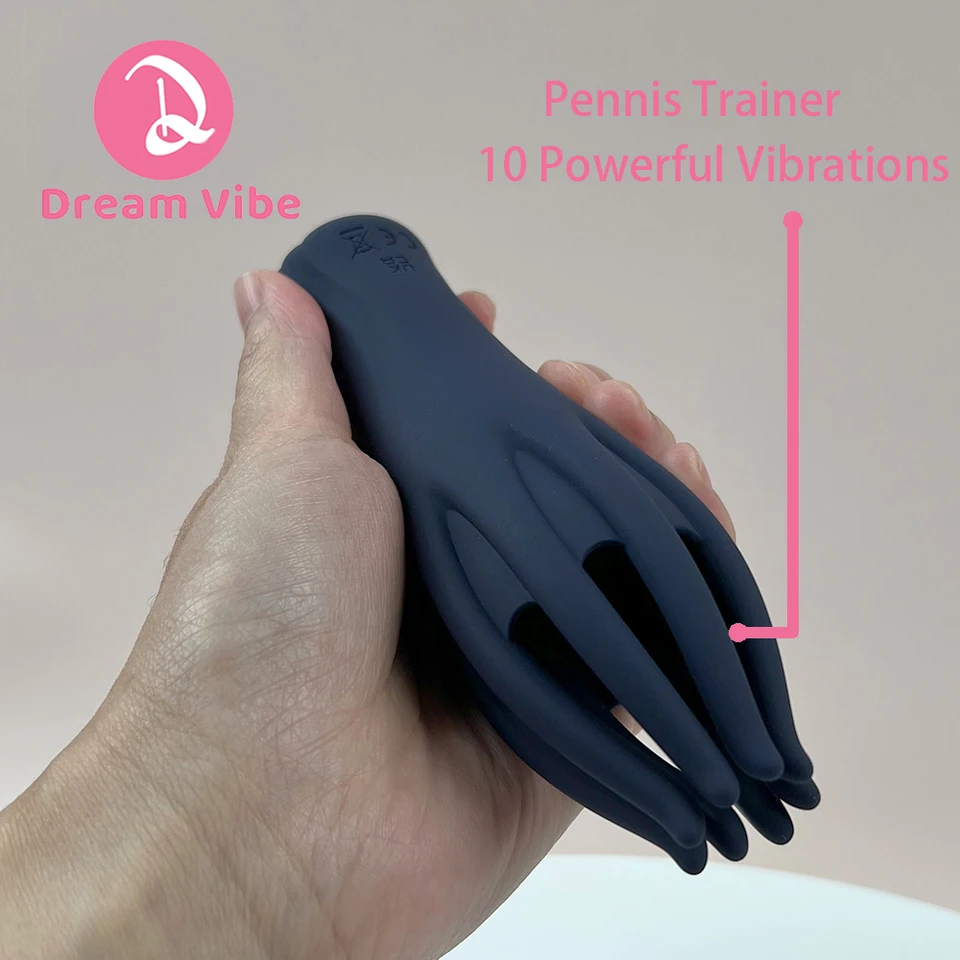 Octo Vibe Penis Tréner Muž Masturbator Orálny sex Massager Sex Hray pre mužov fúkanie zamestnania Soker Pleasur 10 Výkonné vibrácie
