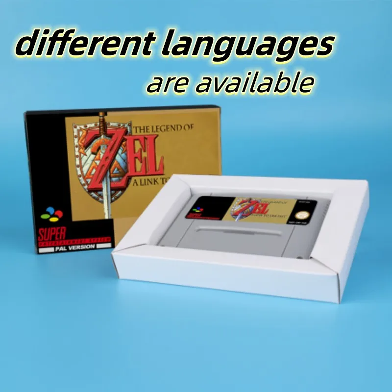 Odkaz na minulosť (Uložiť fuct) 16bit Game Card pre Eur Pal Ver Snes Console anglický španielsky francúzsky nemec