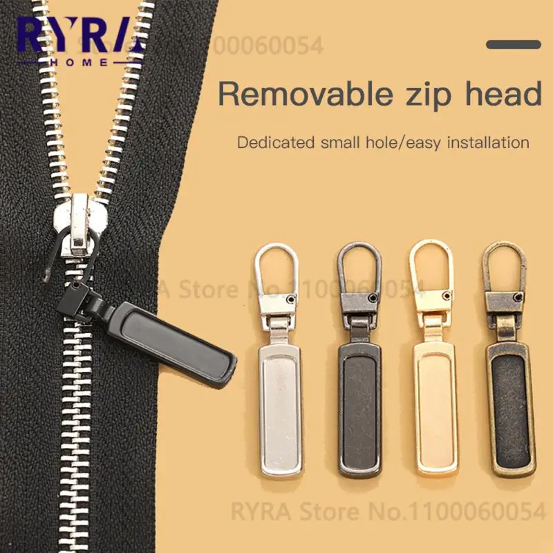 Odnímateľné zips slúň sťahovača batožinový priestor vrecko na zips Cloth Cloth Zipper Prívesok Pull Tab Tab zips posúva