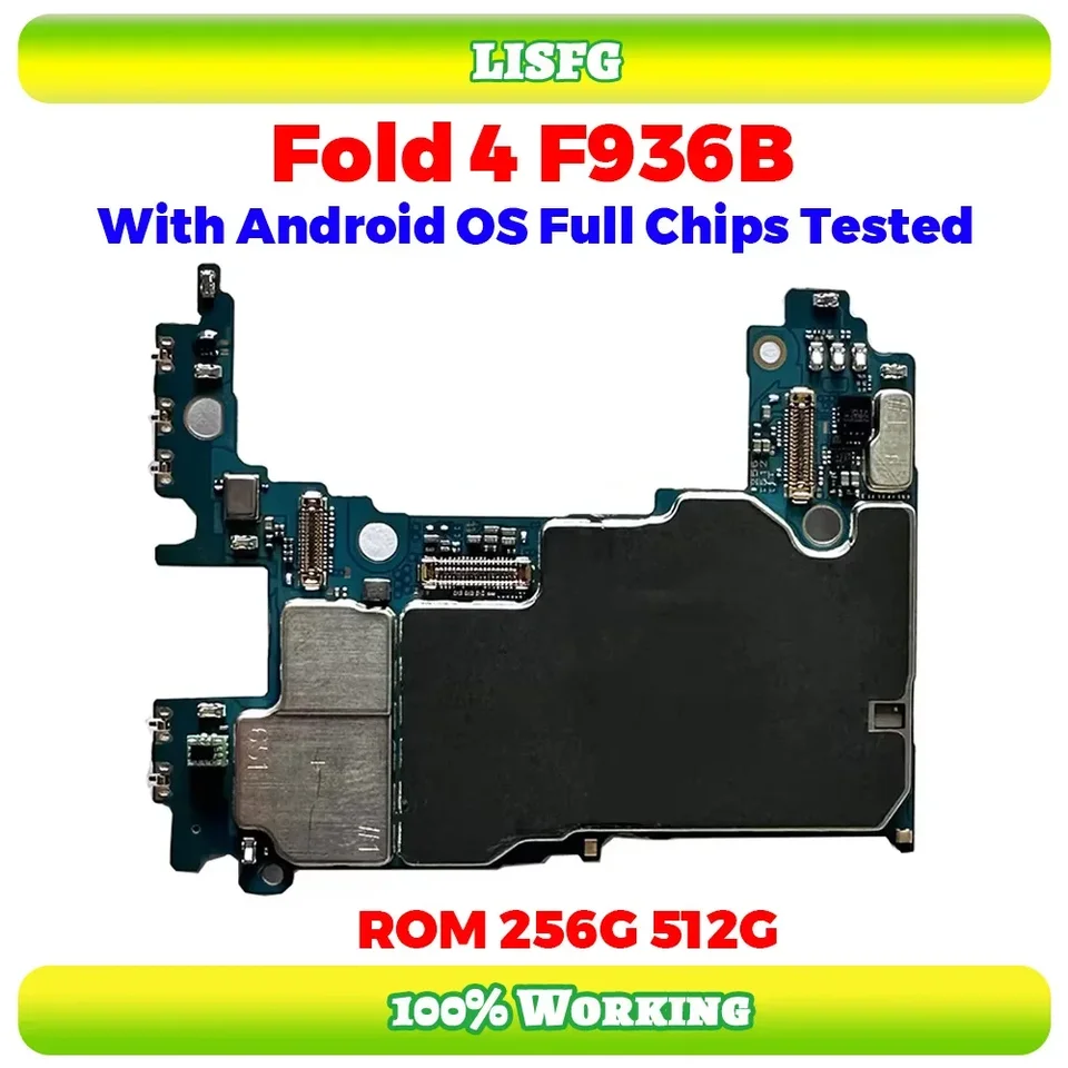 Odomknutá základná doska 4 F936B 5G HASICKÁ KARISKA 256 GB/512 GB Obvody dosky