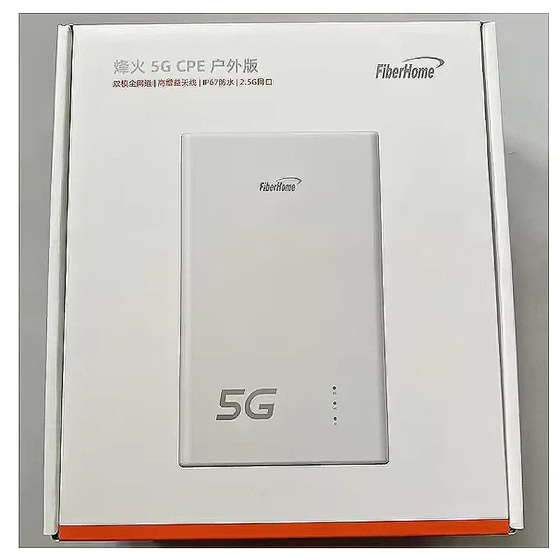 Odomknutý vláknitý rys 5G Outdoor CPE LG6121D s vysokým ziskom antény PoE napájanie IP67 2,5G RJ45 Port 5G 4G LTE Wireless Modem SIM Router SIM Router