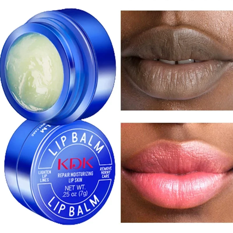 Odstráňte tmavý balmový balzam Balm melanín melanín Maska lesklý olej odlučujúci čistý zvlhčovač make -up krásy zdravie výrobkov