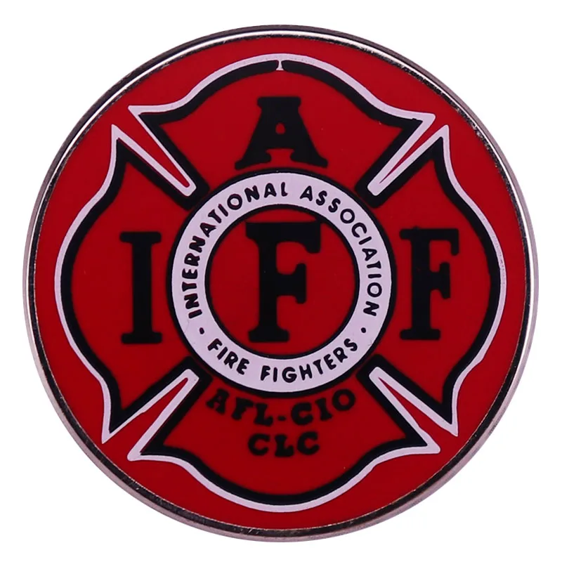 Odznak Logo IAFF Medzinárodnej asociácie hasičských bojovníkov