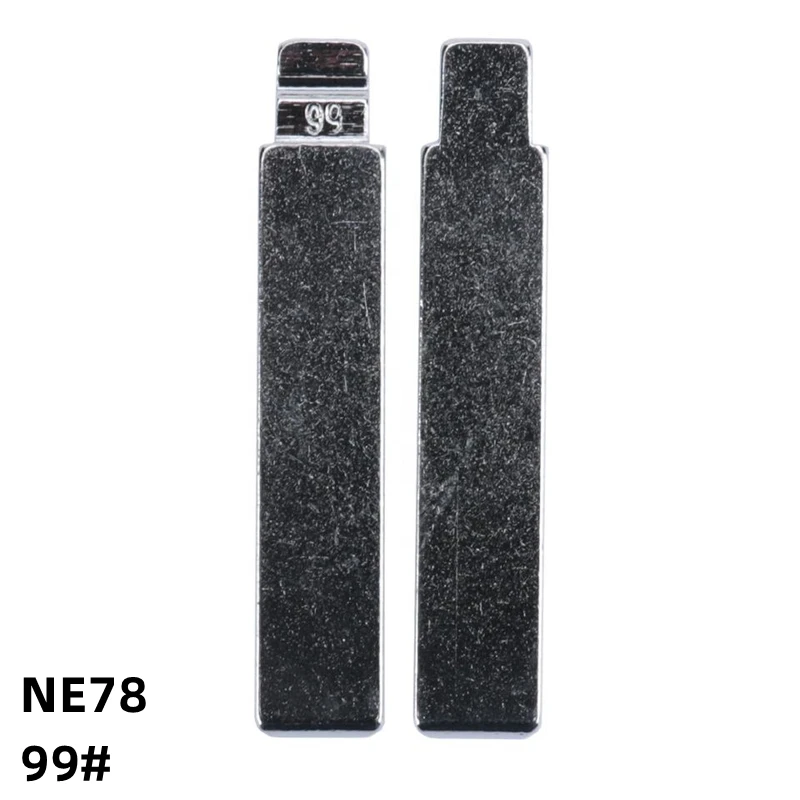 OEM 5PCS 99# ne78 kovové slepé blanky nezrezané diaľkové kľúčové čepeľ pre Peugeot 508 pre KeyDiy KD Xhorse VVDI JMD