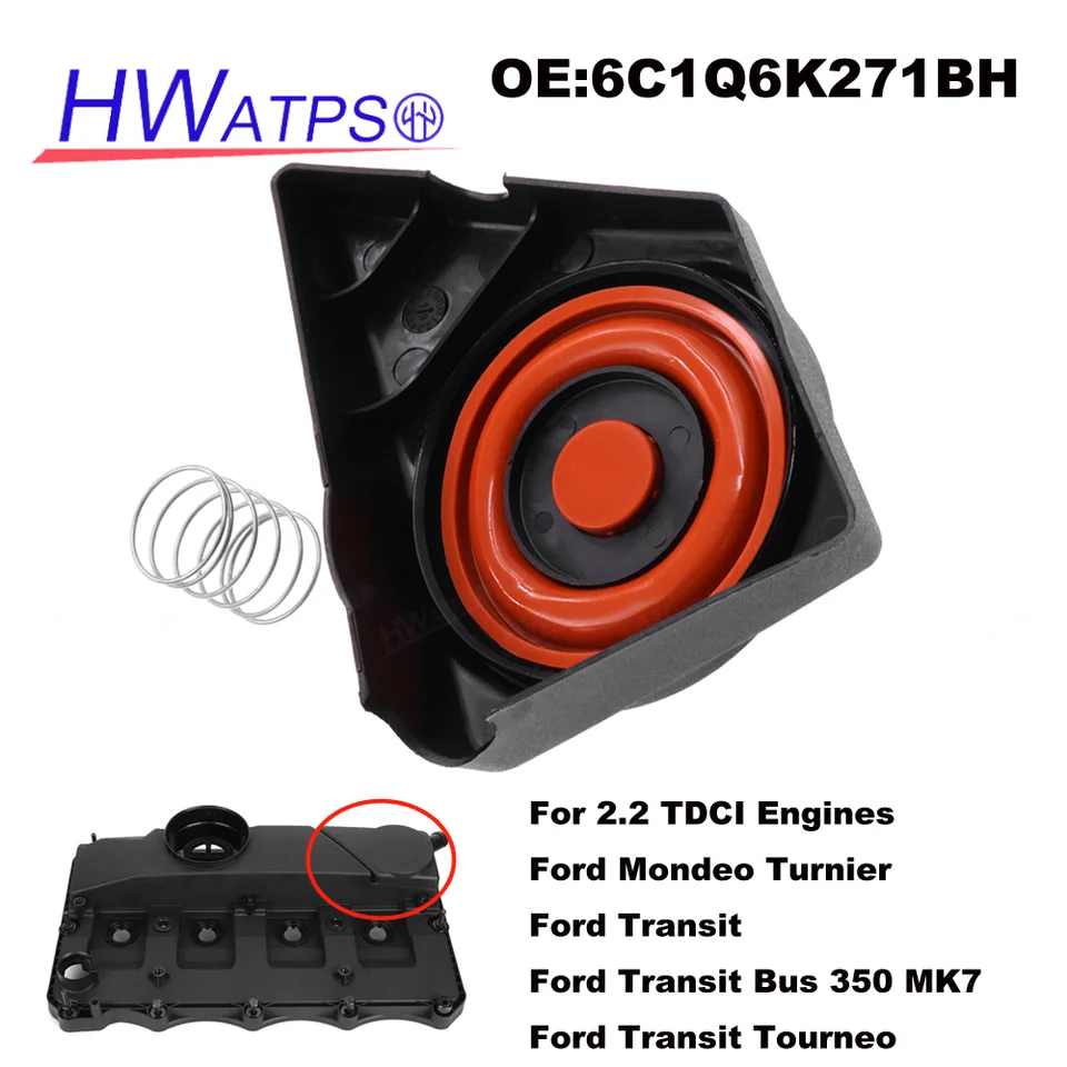 OEM: 6C1Q6K271BH pre Ford Mondeo Turnier Transit Bus 350 MK7 Tourneo PCV OPRAVA SPOKUJTE SVOJA KRYTOV s membránou 173089 6K271BH