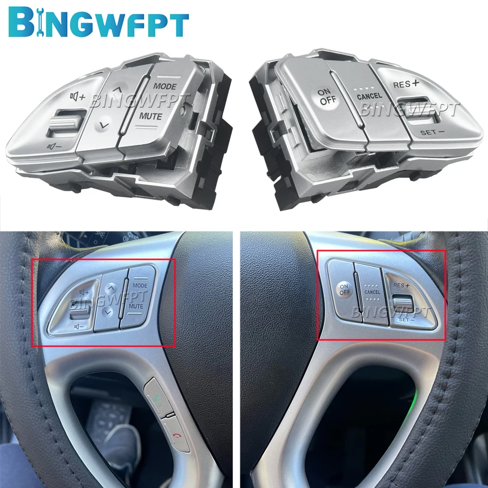 OEM 967002S100 za roky 2010-2015 Hyundai Tucson IX35 Multifunkčný volant tlačidla HOSPEL OBJEDNÁVKA ÚVER Plavba pevná rýchlosť