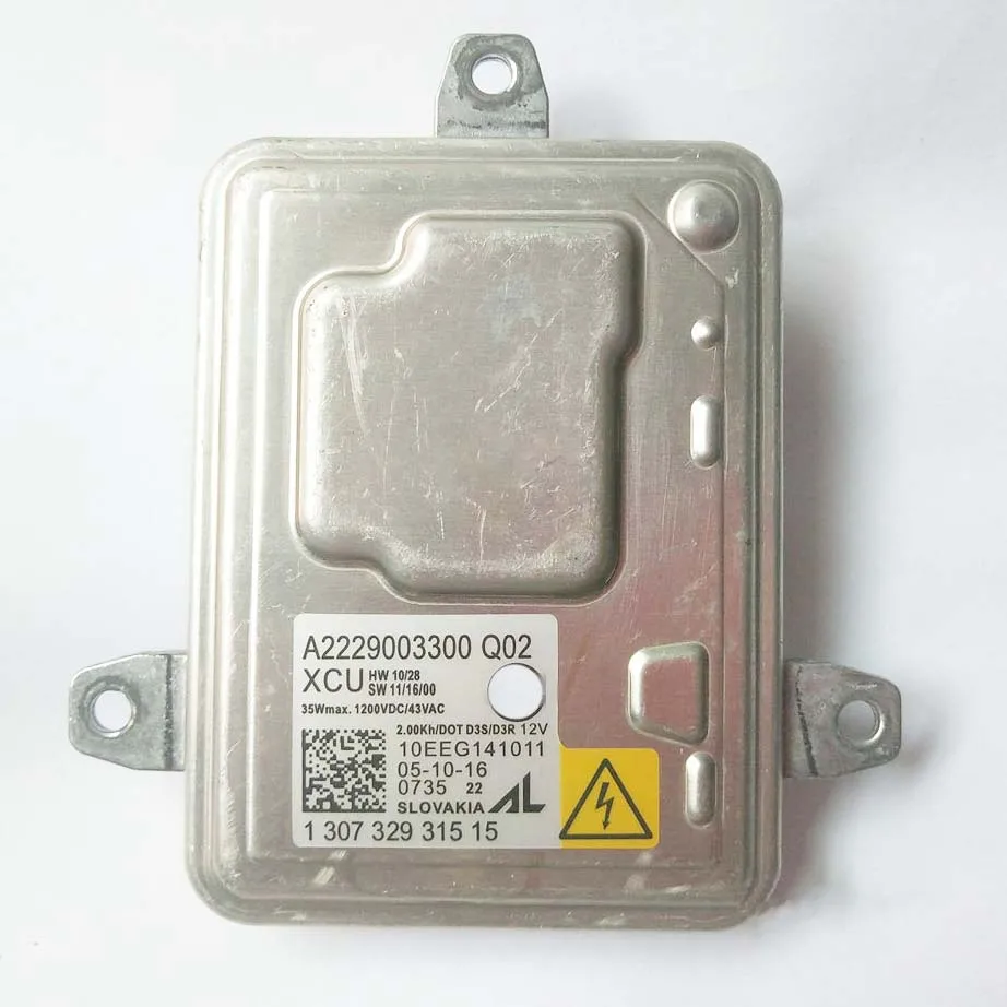 OEM použitý A2229003300 HID XENON D3S BALLAST PRE Mercede-S W156 W117 GLA CLA200 CLA250 CLA45 130732931617 Riadiaci modul svetlometov