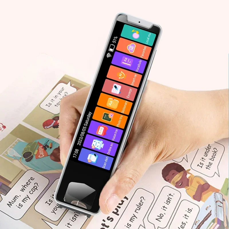 Offline inteligentný jazyk preklad prekladu pera Scanner Voice Translator Machine Arabik pre Korán 134 jazykov inteligentný prekladateľ