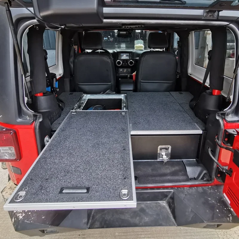 Offroad 4x4 Car Trunk Accessories Zásuvky pre škatuľu pre Toyota Land Cruiser 80 100 150 200 300/Nissan Patrol Y61 Y62 GU/GQ TM1000