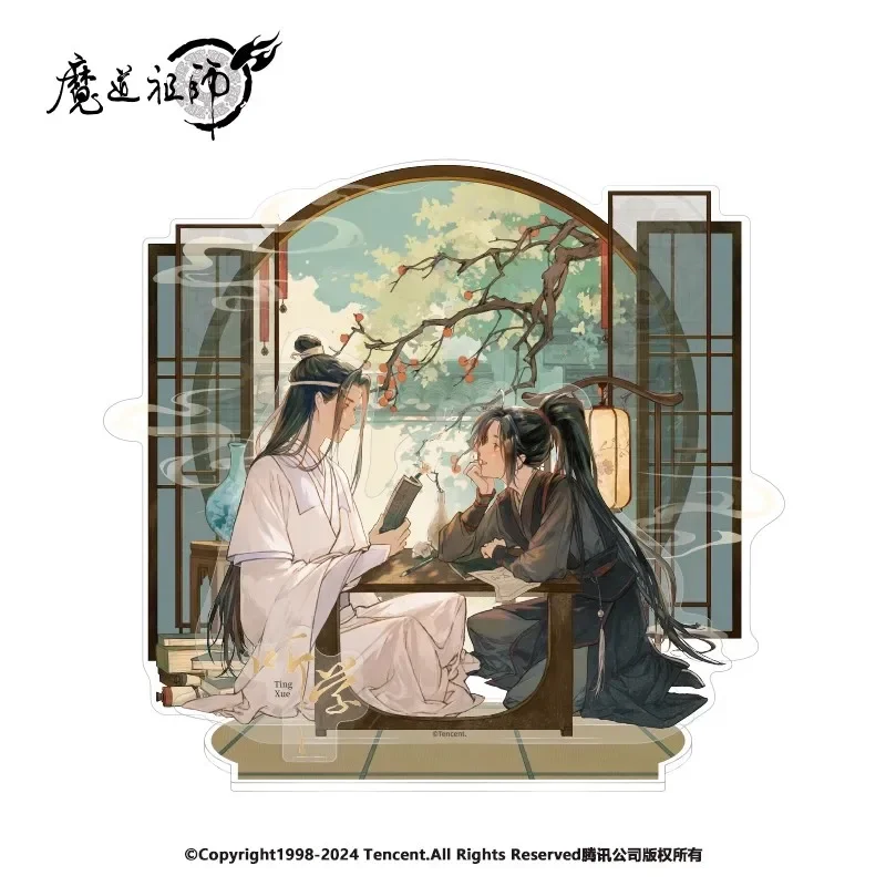 Oficiálne anime mDZS mo dao zu shi wei wuxian baji odznak akrylového stojanu pre transcard kartu shikishi cosplay originálny darček nm