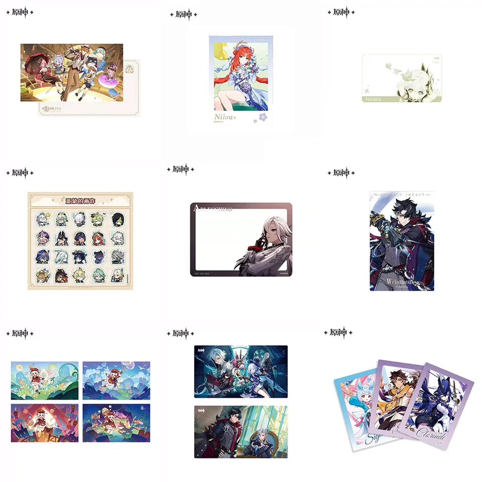 Oficiálny Genshin Impact Merch z Mihoyo Anime Collection Sunsyea Genshin