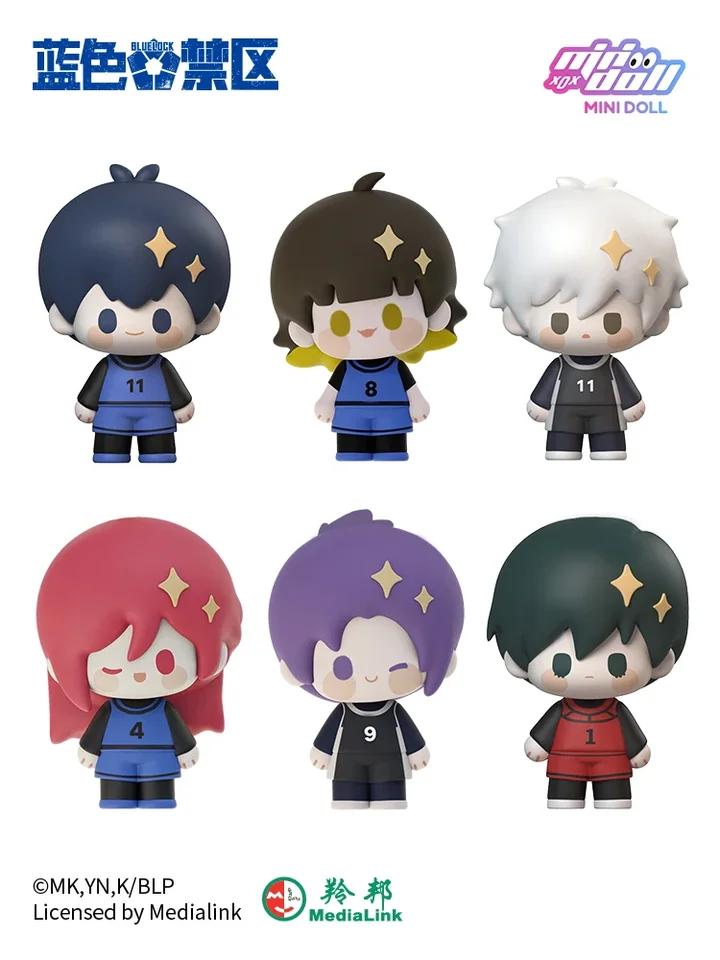 Oficiálny modrý zámok Bachira Meguru Isagi Yoichi Mikage Reo Nagi Seishiro Chigiri Hyoma Itoshi Rin Soft Gum Gumen Keychain