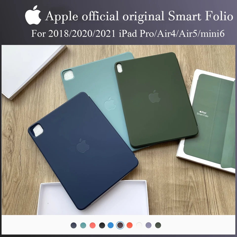 Oficiálny pôvodný prípad pre iPad Pro 11 Magnetic Pro 12.9 Prípad 2021 pre Apple iPad Air 4 5 Mini 6 2022 10,9 palca Smart Case Cover