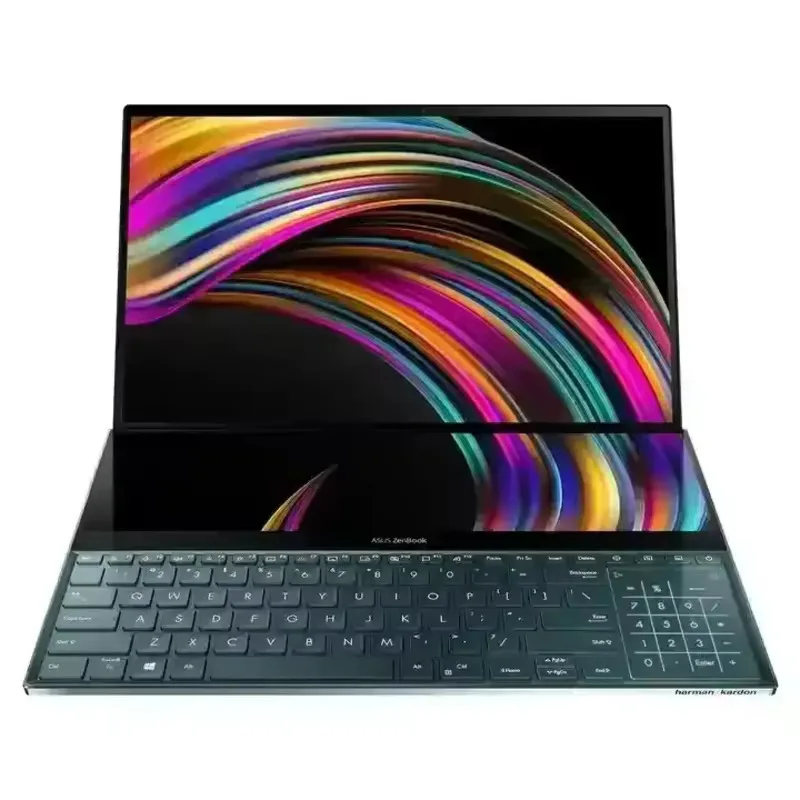 Okamžitý dopyt A-Asus Zenbook Pro Duo UX581 NAPOŽITA 15.6 4K UHD Nanoedge Touch Display Intel Core I9-10980HK 64 GB RAM 1TB SSD