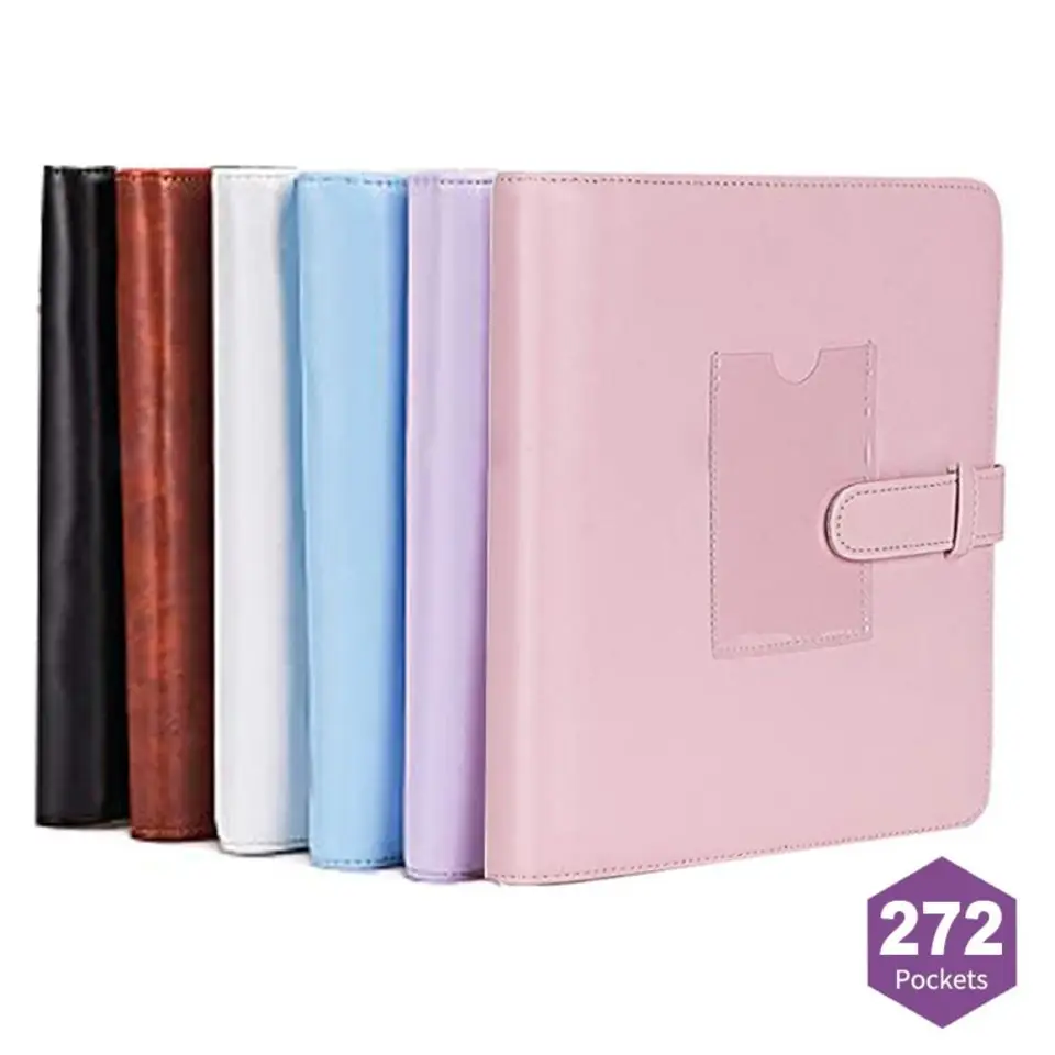 Okamžitý fotoaparát 272 vreckety fotoalbum s filmom VEĽKÁ kapacita 3 -palcová úložisko fotografií pre Fujifilm Instax MINI 12/11/EVO